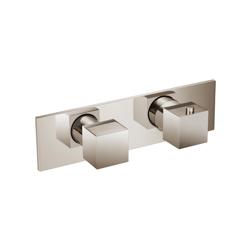 3/4" Horizontal Thermostatic Shower Valve % Trim - 1 Ouptut