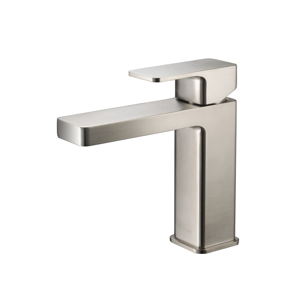 Single Hole Bathroom Faucet | Brushed Nickel PVD