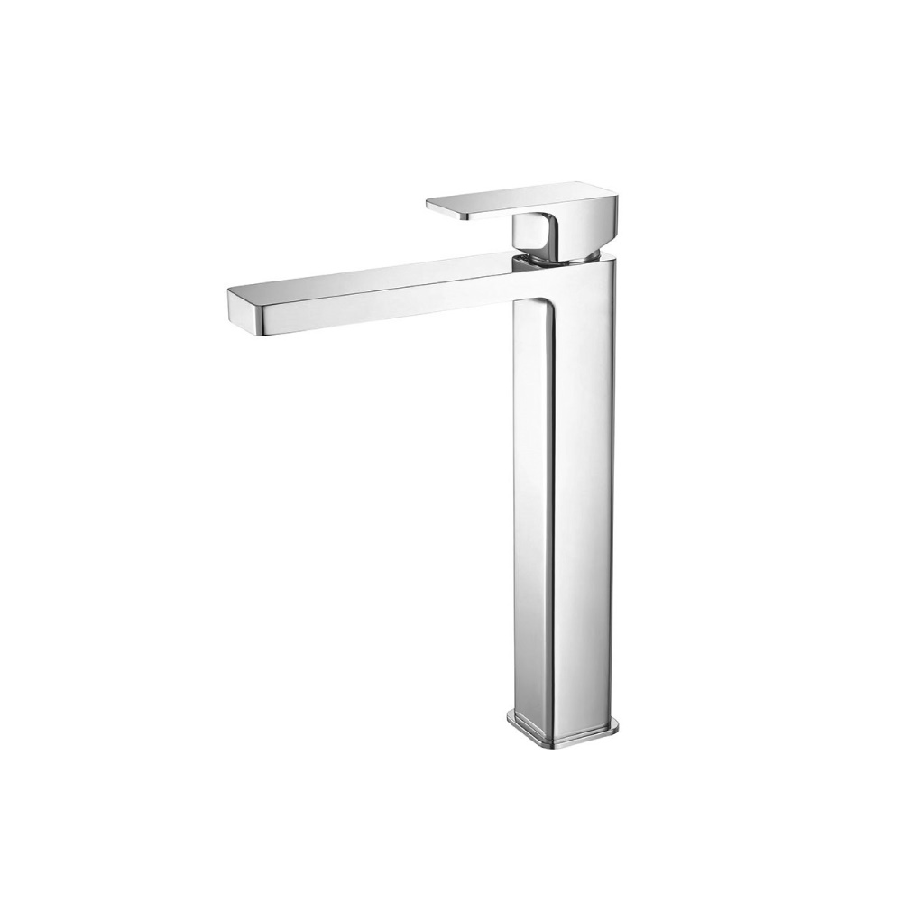 Single Hole Vessel Faucet | Satin Brass PVD