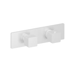 3/4" Horizontal Thermostatic Shower Valve % Trim - 1 Ouptut