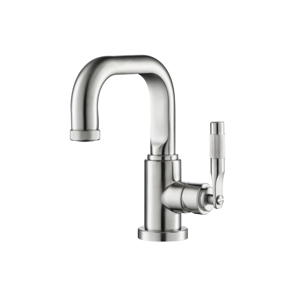 Single Hole Bathroom Faucet | Brushed Nickel PVD