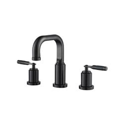 Three Hole 8" Widespread Two Handle Bathroom Faucet