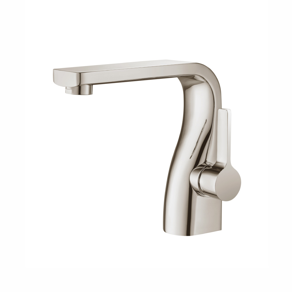 Single Hole Bathroom Faucet | Polished Nickel PVD