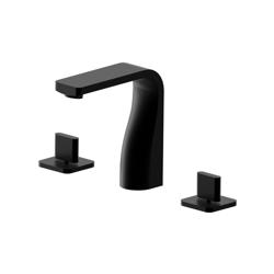 Three Hole 8" Widespread Two Handle Bathroom Faucet